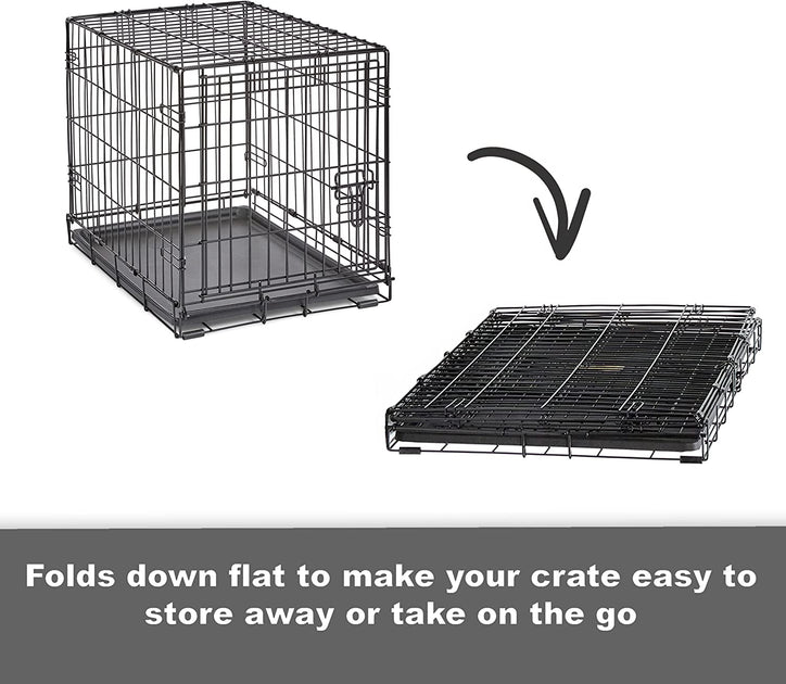 Medium Double Door Dog Crate 36 Inches Rent Heron